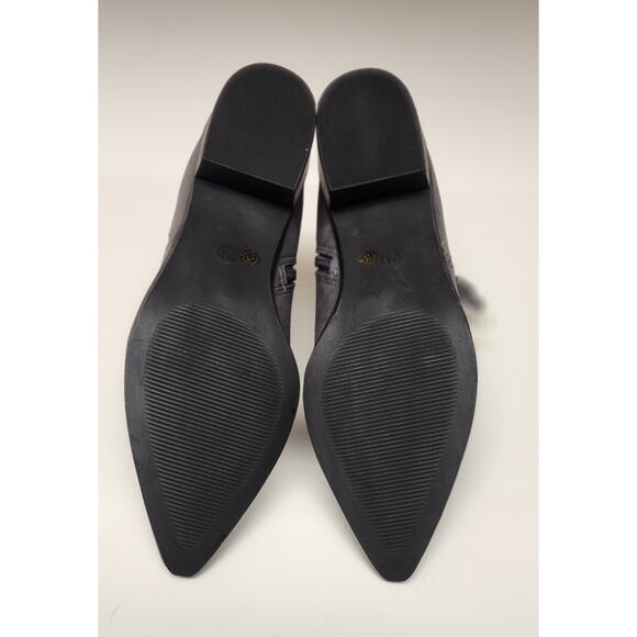 Worthington Brookdale Block Heel Pointed-toe Textured Ankle Boots Size 6.5M - Picture 12 of 12